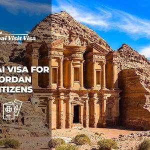 Dubai Visa for Jordan Citizens | Dubai Visa for Jordanians BT Banner by Apply Dubai Visit Visa